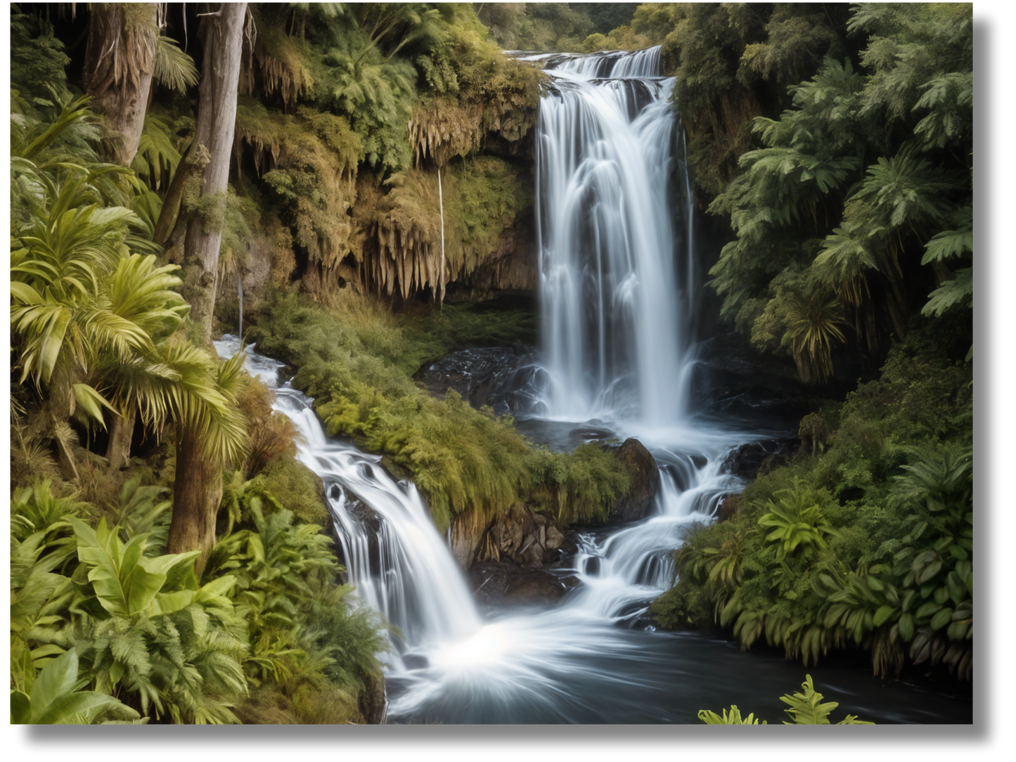 Sutherland Falls New Zealand Wall Artwork