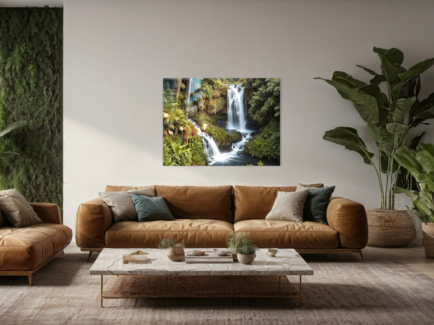 Sutherland Falls New Zealand Wall Art Print